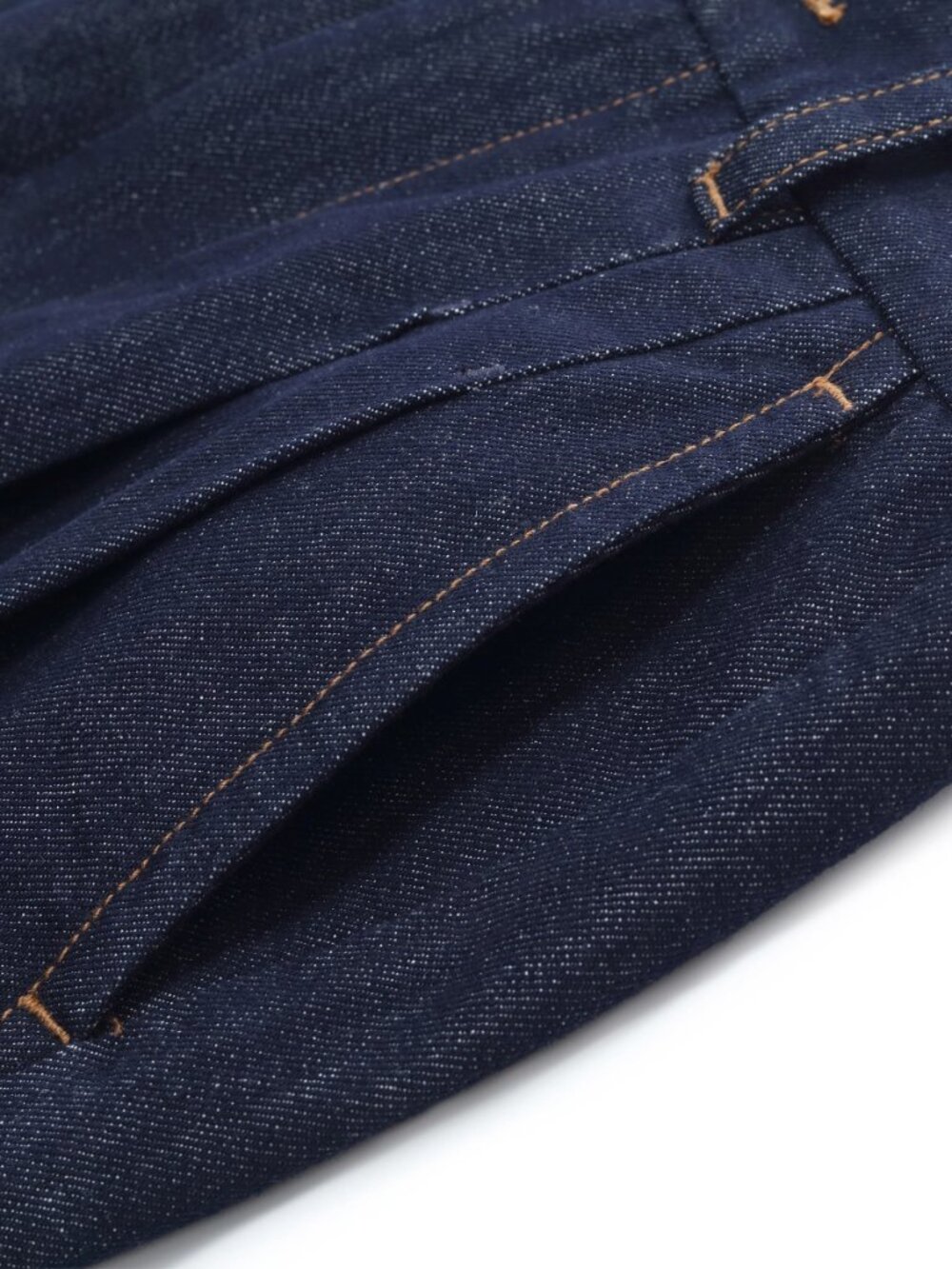 Denim Adjustable Waist Women Wide Leg Jeans - Picture 2 of 7